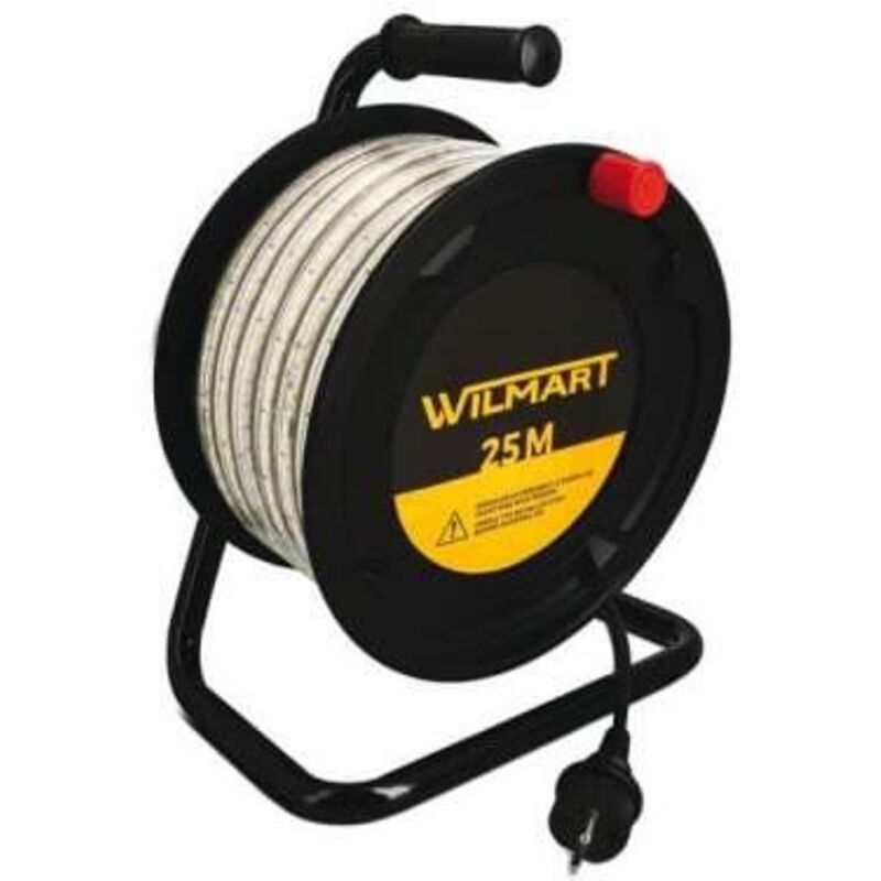 Ruban led chantier Wilmart 25m : Éclairage double face 40 000 lm - 25 m