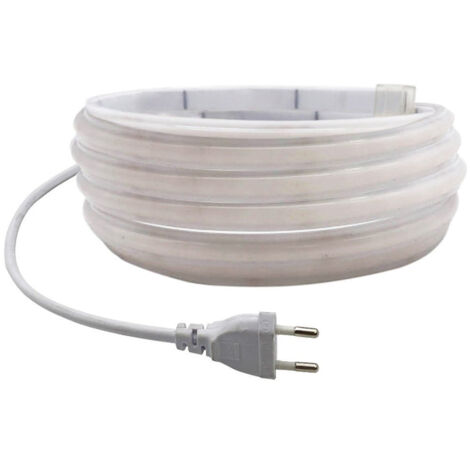 Ruban LED COB 220V AC 50M IP65 10mm 280LED/M - Blanc Froid  - SILUMEN