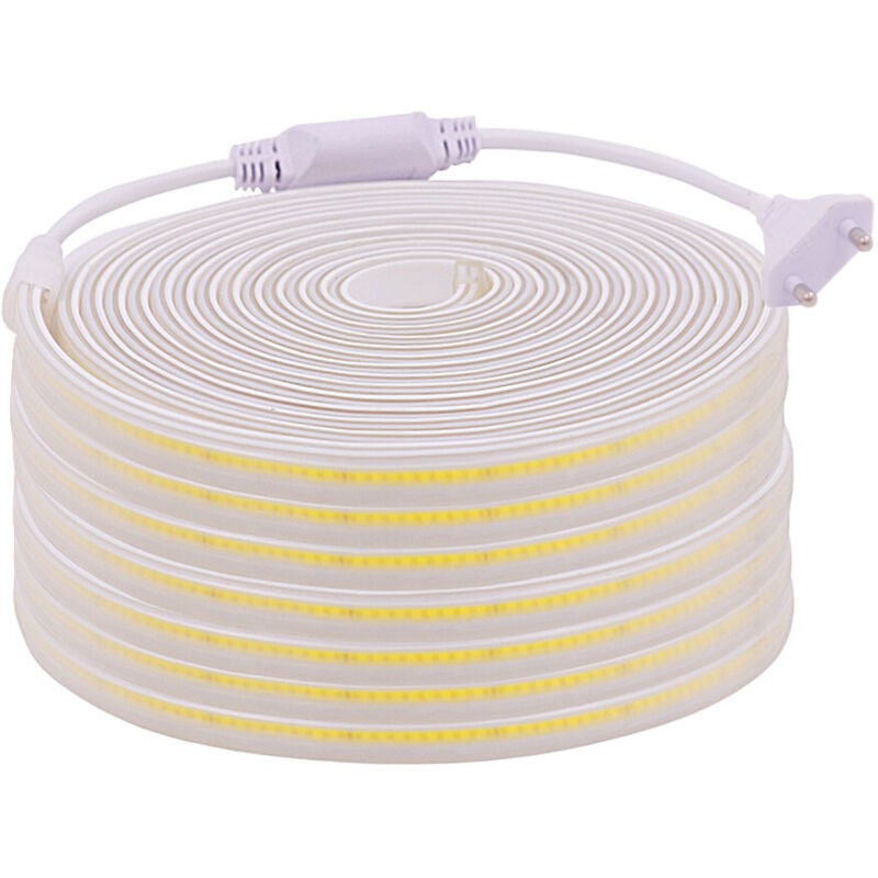 Sysled - Ruban led cob 220V Blanc neutre de 25 mètres IP67