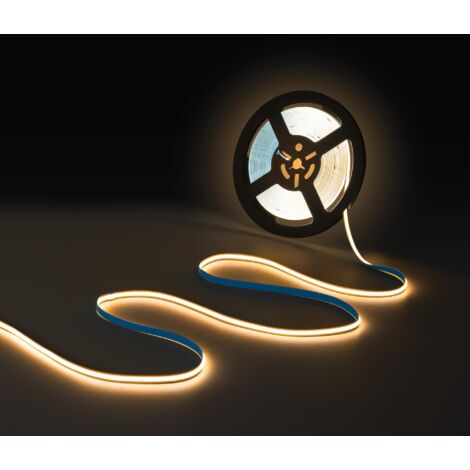 Ruban LED COB 24V DC - Monocolore  - FREE CUT - 11W/m - 8mm -
