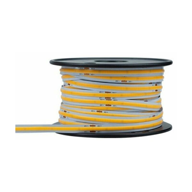 Silamp - Ruban led cob 20M 48V IP20 504LED/m - Blanc Froid 6000K - 8000K