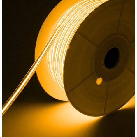 rouleau 50m strip ruban led flexible  ip65-220v-3000k-4000k-6000k-rouge-bleu-vert-jaune-orange-violet