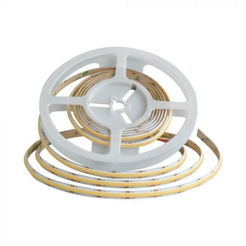 Vtac - Ruban led cob 5m Dimmable cct 24V 18W/m 560 LED/m - 3000K/4000K/6500K - silamp