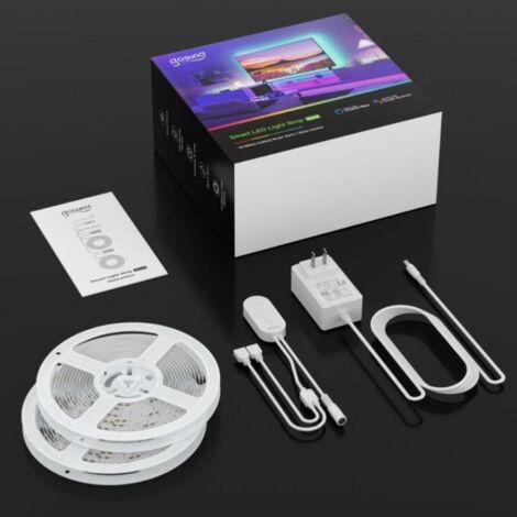 Ruban LED Connecté WiFi RGB 12V 2x5M 30LED/m - SILAMP