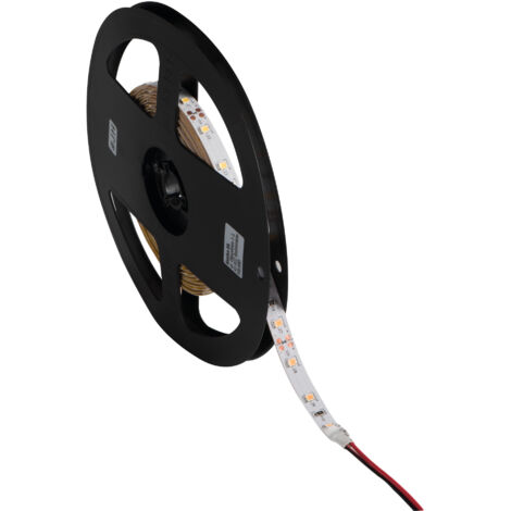 Ruban LED décoratif - 5m - Blanc chaud 3000K - Flexible - 4,8W/m
