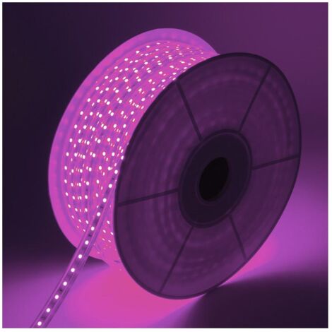 Ruban LED 220V AC 60 LED/m Violet
