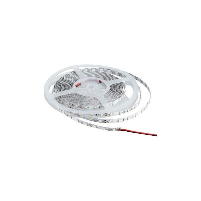 Ruban led extérieur 14.4W 3000K 60led/mètre alim 24V (non incl.) IP65 Elecman