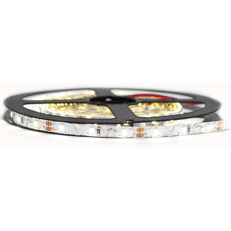Kit Ruban led Professionnel 2835 forme s 'spécial enseigne'- 60 leds/m - 5 mètres Blanc froid ou blanc chaud intérieur (IP20) Transformateur: