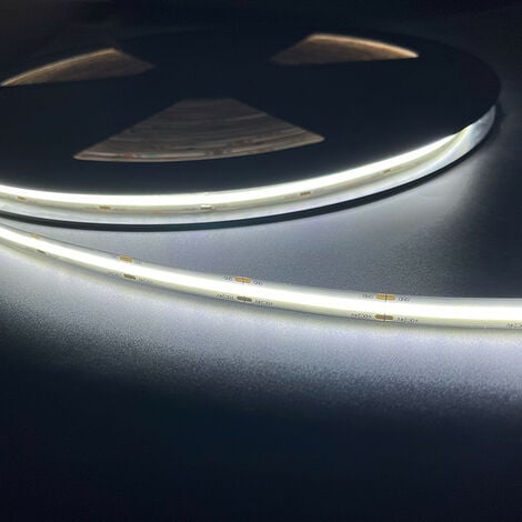 Ruban LED Haute Luminosité 15W/m 528 LED/m IP20 1m - Blanc du Jour 6000K