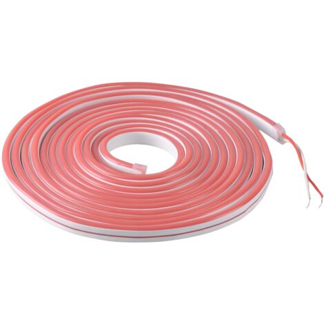 Ruban LED Néon flexible 12V 5m Orange IP65 Polux 315069
