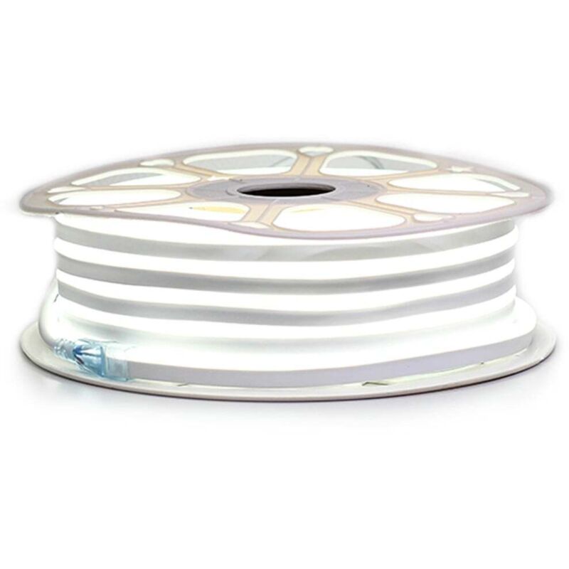Ruban led 'néon flexible' Professionnel epistar 2835 120 LED/m de 25 ou 50 mètres blanc Froid étanche (IP68) Longueur: 50 mètres