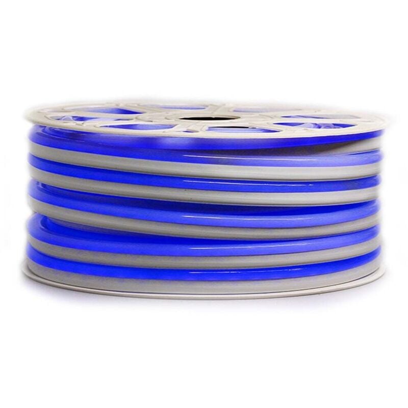 Ruban led 'néon flexible' Professionnel epistar 2835 120 LED/m de 25 ou 50 mètres bleu étanche (IP68) Longueur: 50 mètres