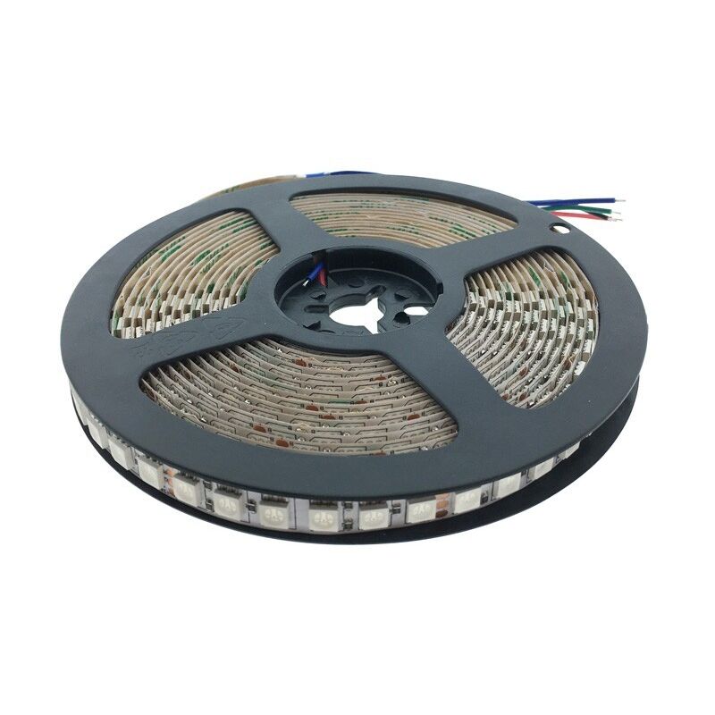 Ruban led rgb 24V dc 100W 10mm IP20 - Bobine 5 mètres