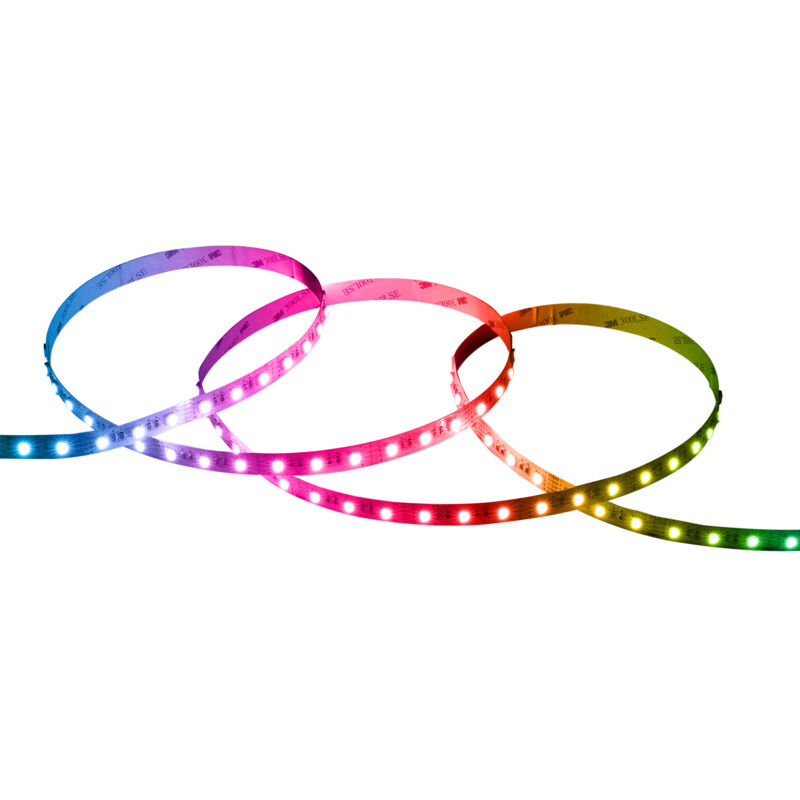 Ledkia - Ruban led rgbw 12V dc SMD5050 60LED/m 5m IP20 Largeur 12mm Coupe 10cm rgbw