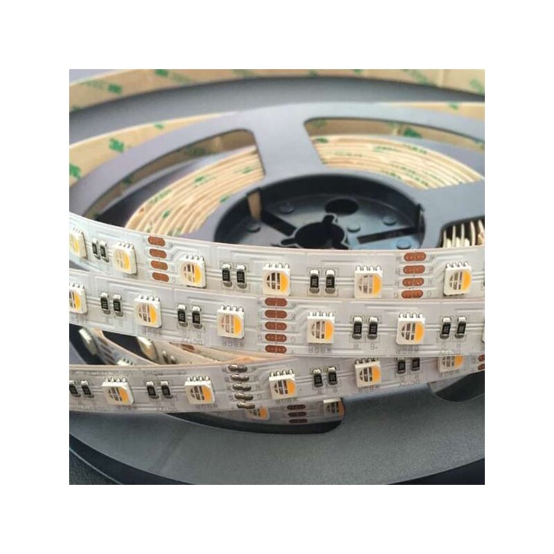 Leclubled - Ruban led rgbw Blanc Chaud 3000K 60LED/m 17W/m - Longueur 50m