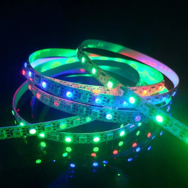 Ruban led rgbw Wifi DC12V 60 LED/m 2m + Adaptateur Secteur et Co