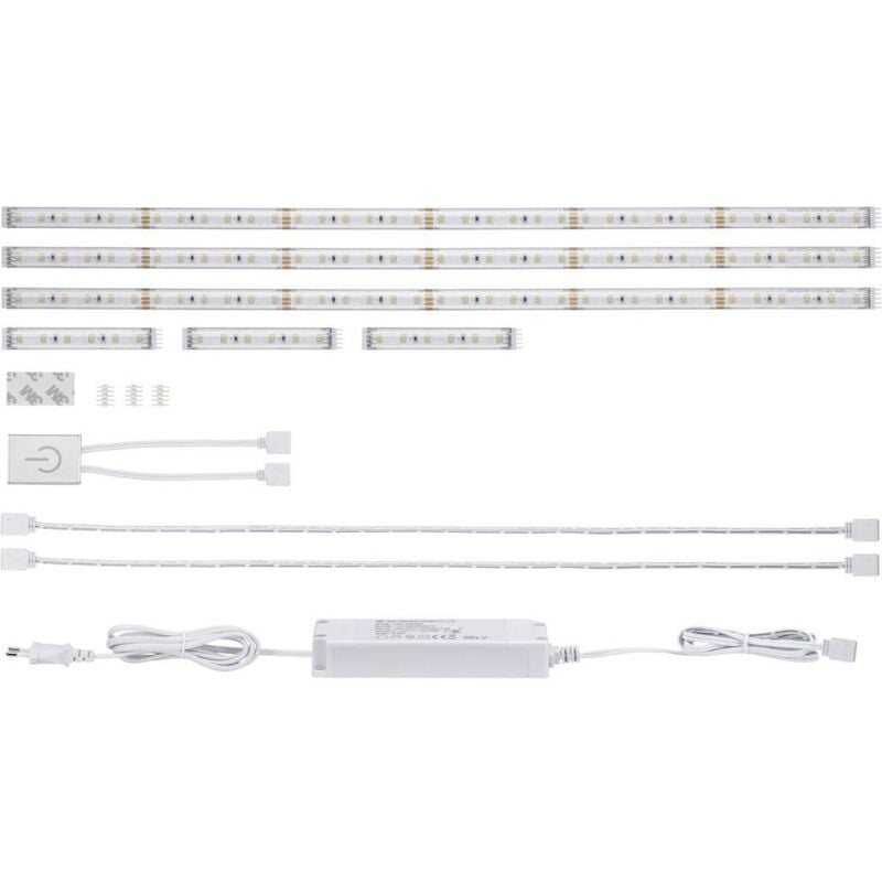 Fn MaxLED Comfort 79838 Ruban led (Set complet) avec câble à extrémités ouvertes 24 v 1.80 m blanc chaud 1 pc( - Paulmann
