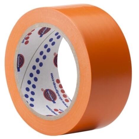 Ruban Masquage Pvc Orange Adhésif Haute Performance Pour Masquage Délicat - Pradel
