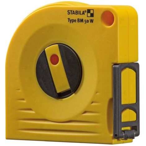 Ruban mesure bande acier 30m x 13mm Stabila