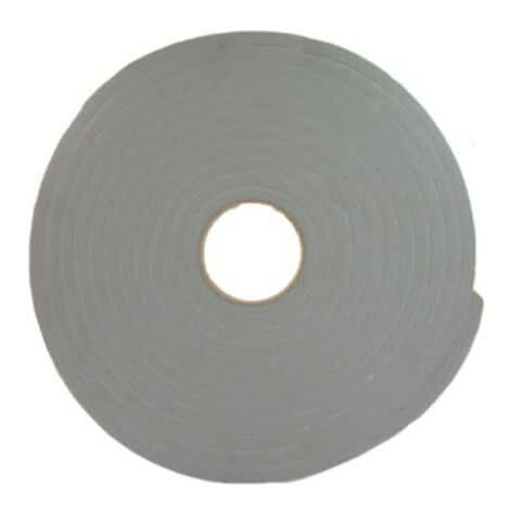 Ruban mousse simple face PVC gris Norton 3mm x 12mm x 30m