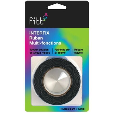 Ruban multi-fonctions auto-amalgamant Interfix 2,5m - Fitt