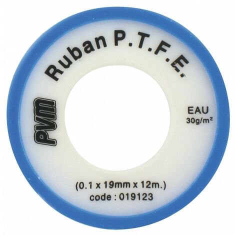 Ruban p t f e 12 x 19 x 0,075
