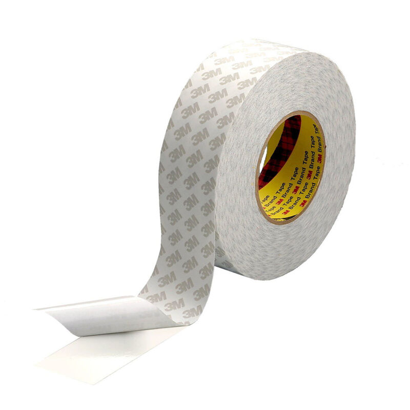 3M - Ruban papier double face Blanc 9080HL, 25mm x 50m x 0.16mm 7,5 N/cm ( Prix pour 1 )