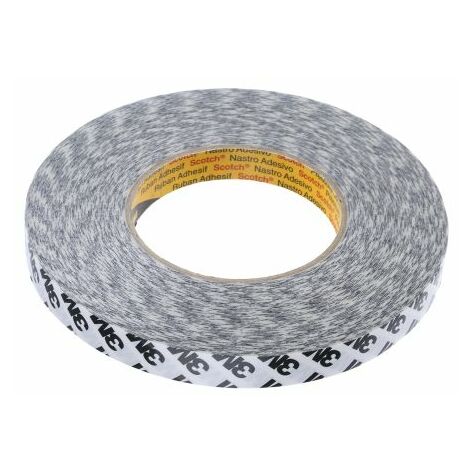 Ruban papier double face Translucide 3M 9086, 15mm x 50m x 0.19mm 16 N/cm ( Prix pour 1 )