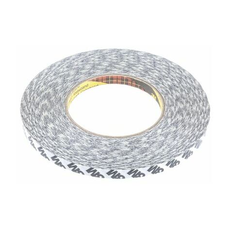 Ruban papier double face Translucide 3M 9086, 9mm x 50m x 0.19mm 16 N/cm ( Prix pour 1 )
