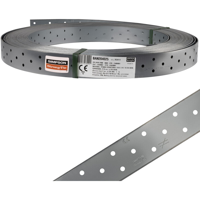 Ruban perforé 40x20mm x 25m