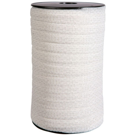 Ruban pour clôture électrique 40 mm longueur 200 m