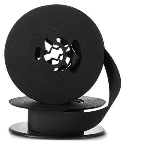 ruban pour machine à écrire, bobine double, encre noire