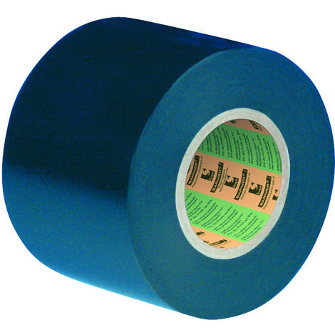 Ruban Pvc Noir pour frettage de câbles et canalisations enterrées larg 50mm - long 25m