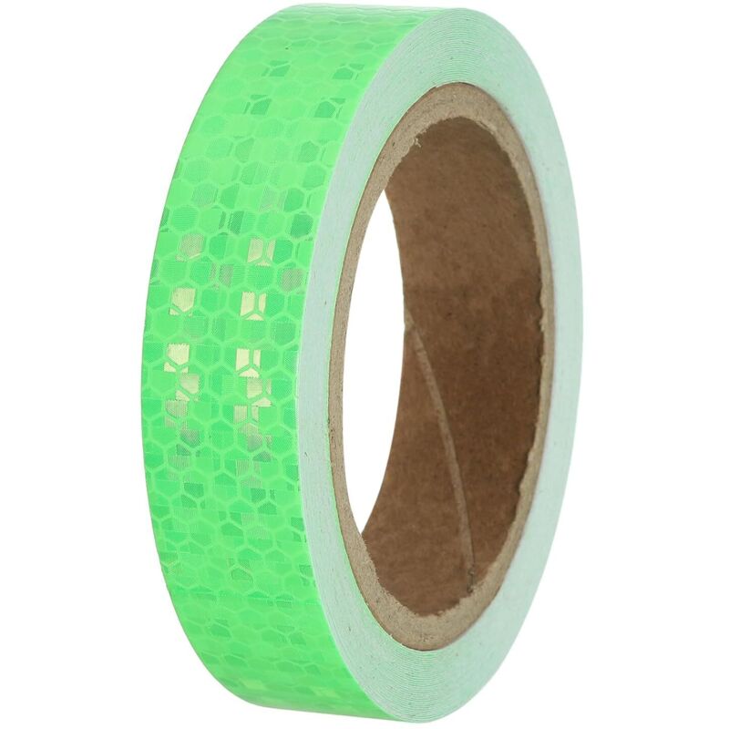 Ruban Réfléchissant, 2 cm x 10 M, Imperméable, Haute Visibilité, Adhésif Autocollant, Bandes de Signalisation Extérieures pour Remorques, Camions,