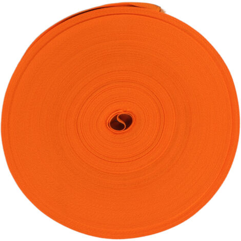 Ruban Réfléchissant Haute Visibilité pour Sécurité Nocturne - Fluorescent Orange Souple et Résistant