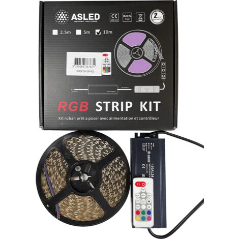 Ruban RGB 10 M 10W/M ASLED SKRGB10M