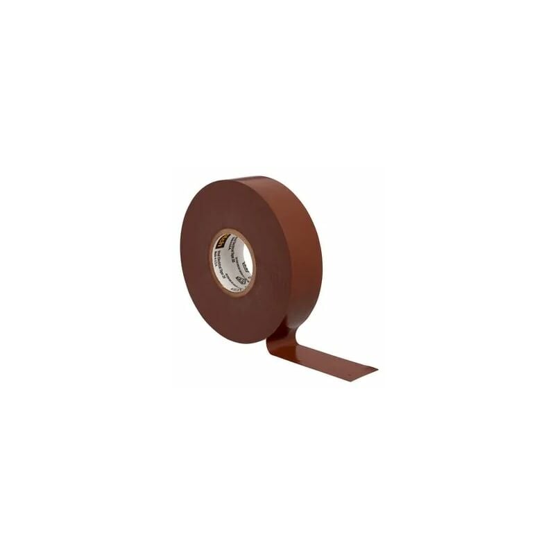 Ruban Scotch Vinyle 35 Couleur Marron - 3m Trm80053