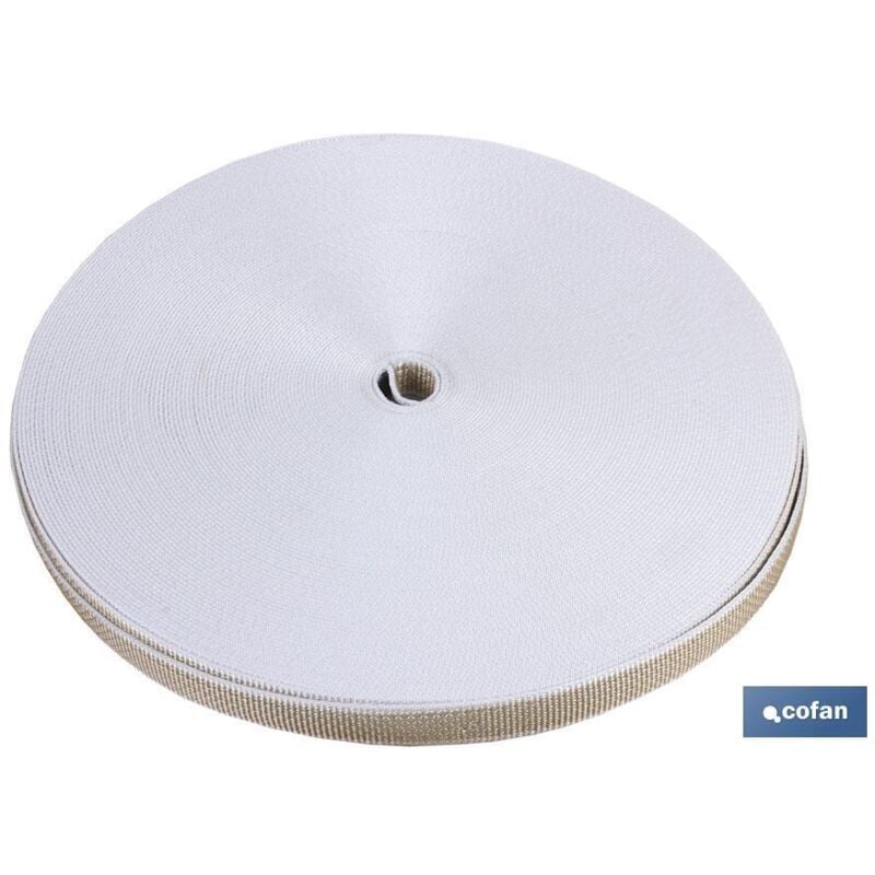 Ruban aveugle 2 c. 20,5 mm x 50 m. Gris/Beige