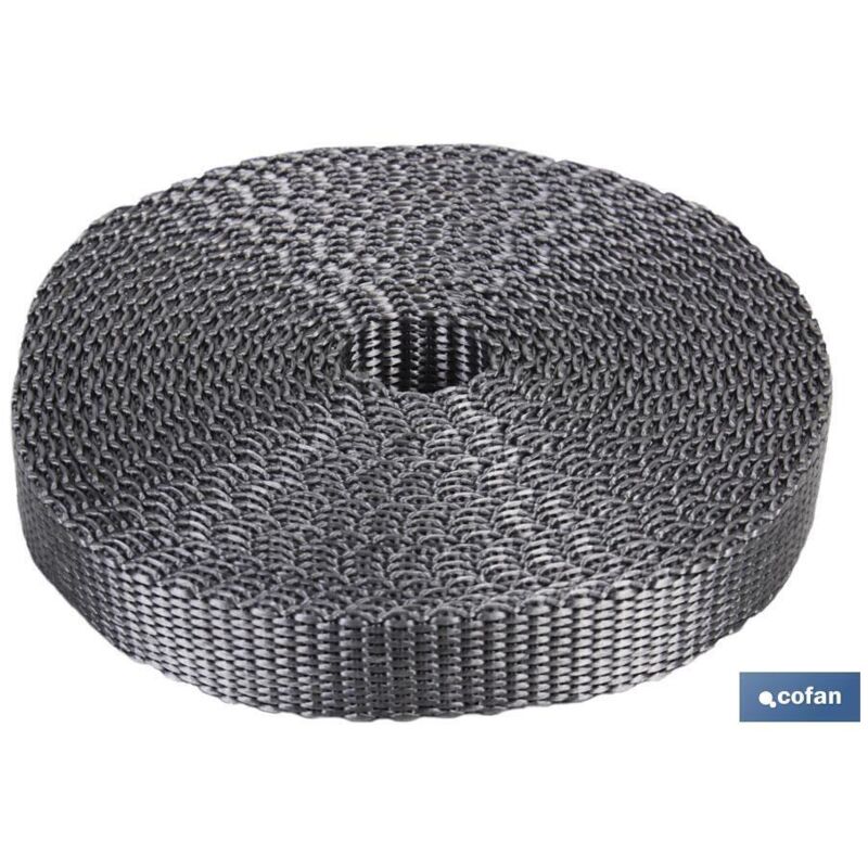 Mini ruban aveugle Blister 14mm x 5 m. (Gris) Mini ruban aveugle Blister 14mm x 5 m. (Gris)
