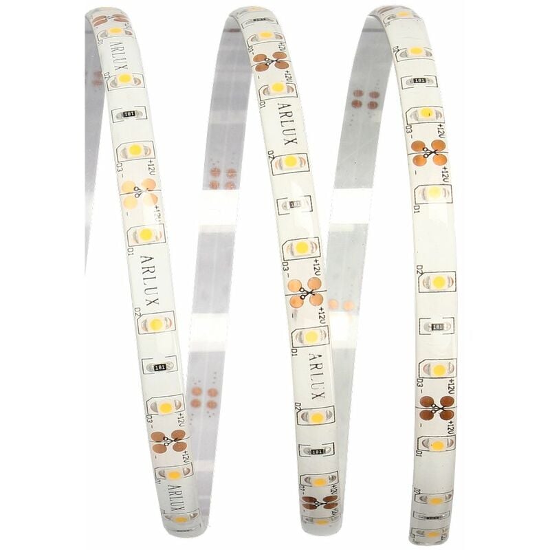 Ruban Led Interieur loft 5m 4,8W/m 400lm/m - 3000K Blanc Neutre - Arlux Lighting