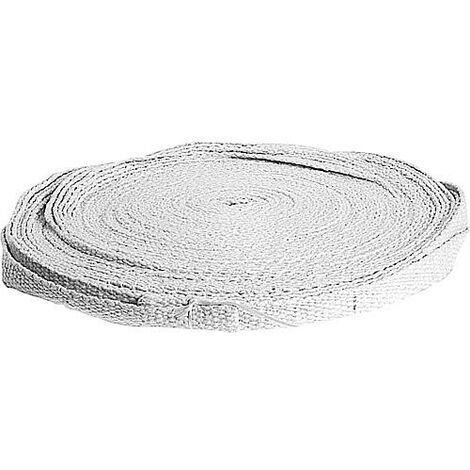 Ruban textile sans amiante 30x3 mm fibre de verre emballage 10 metres