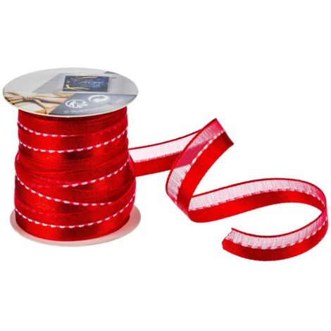 Ruban tissé 10mm l.3 m polyester - Atmosphera créateur d'intérieur