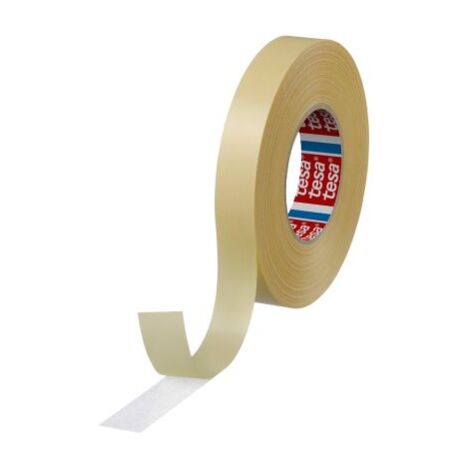Ruban tissé double face Blanc Tesa 4939, 25mm x 50m x 0.27mm 50 N/cm ( Prix pour 1 )
