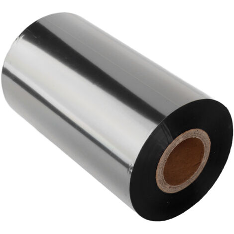 Ruban Transfert Thermique Haute Qualité Cire Résine Adhésif 110mm x 300m Rouleau Imprimante Étiquette