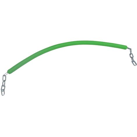 Rubber Coated Stable Stall Chain (Green Plain End Horse Door Guard)