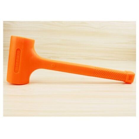 Rubber Mallet/Hammer, Diameter 40mm, PVC Coating, Rubber Hammer, Impact Tools, Assembly Hammers, Hammers and Mallets, PVC Rubber Hammers, Soft Impact Surface for Installing Furniture, Marble Til