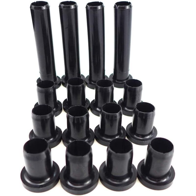 Rubber Material Front Lower Control A-Arm Bushing Kit for Polaris Sportsman 335 400 400L 450 500 570 800 1999-2018, Replace 5436973 5439270, Long and