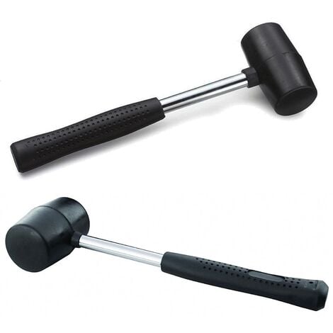 KANDY TOYS Rubber Windbreak Mallet with metal shaft