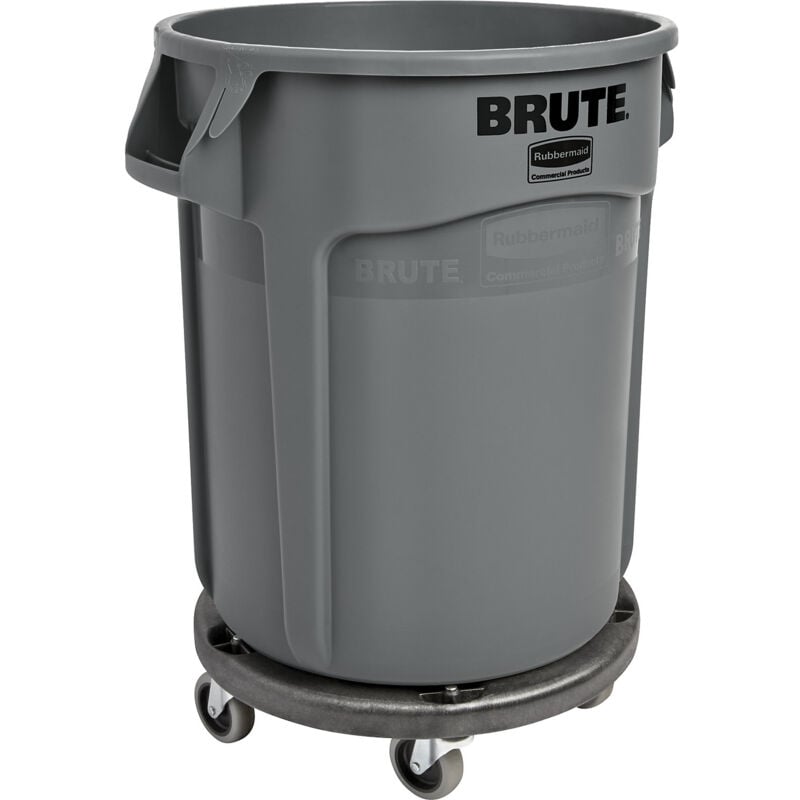 Conteneur universel brute® avec plateau roulant, - Rubbermaid