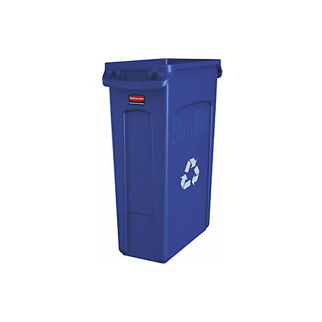 Rubbermaid  Cestino SLIM JIM®  capacità 87 l  con canali di